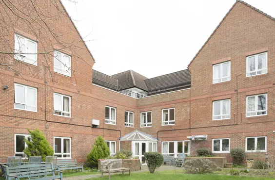Link House - outside view of care home